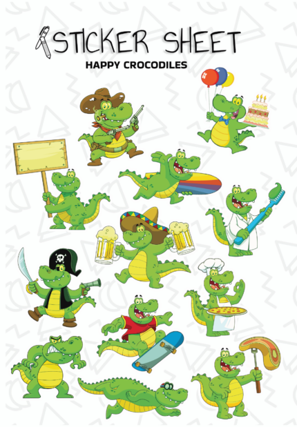Happy Crocodiles